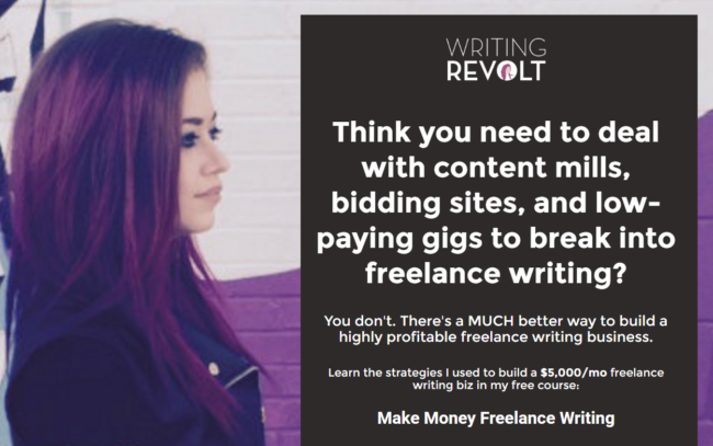 Writing Revolt is one of my favorite resources for freelance writers.