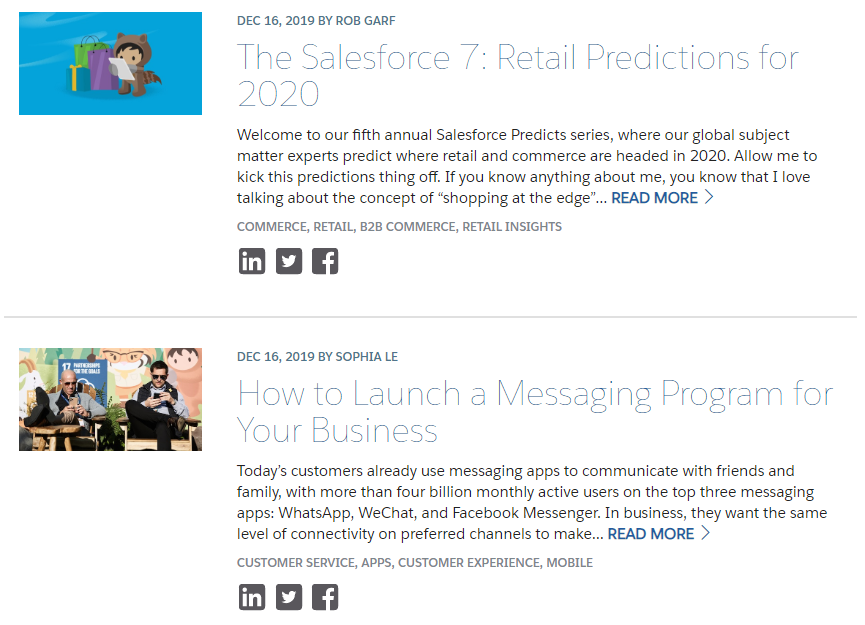 salesforce blog